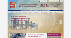 Desktop Screenshot of milipolqatar.com