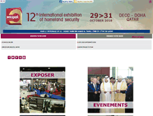 Tablet Screenshot of milipolqatar.com